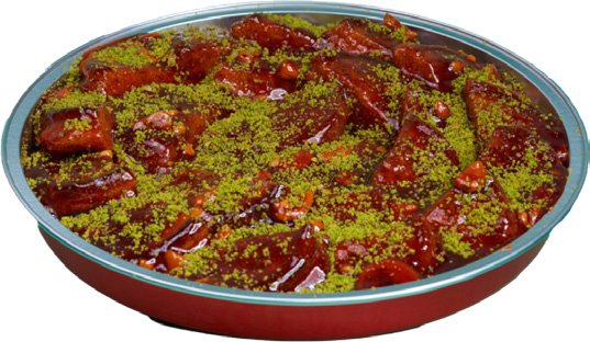 Khanfarosh with Halwa